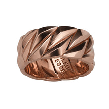 Load image into Gallery viewer, 14K Solid Gold Cuban Facet Ring by Bleu Vessel (10MM)